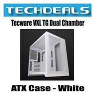 Tecware VXL TG Dual Chamber ATX Case - White