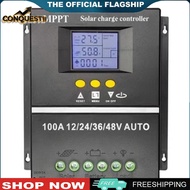 【New Arrival】 100A MPPT Solar Charge Controller Solar PV Battery Charger LCD Display Auto Solar Char