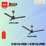 KDK K12V0-PBR K15V0-PBR 48" 60" 3 Blades Ceiling Fan / 48" 60" Kipas Siling