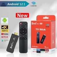 TV98 Smart TV Stick With Android 12.1  + Chromecast (8GB RAM + 128GB ROM 2.4G/5G WiFi)