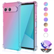 Airbag Gradient TPU Case For Sony Xperia 10 VII 1VII 10VI 1VI Soft Silicone Phone Protective Shockpr