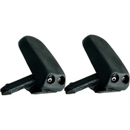 Wiper 2Pcs/Set Front Windshield Wiper Washer Jet Hood Fluid Nozzle Sprayer Fit For VW Fit For Santan