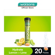 VOOST Hydration Effervescent Tablet Lemon + Lime 20s