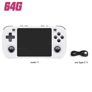 H36S 3.5 นิ้ว Pocket เครื่องเล่นเกมพกพาสําหรับ PSP/PS1/GBA/SNES/NES Emulators Batocera คอนโซลวิดีโอเ