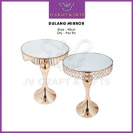 Dulang Hantaran Cermin Exclusive Mirror Tray | Dulang Kek Deco Kahwin Tunang Nikah | JV 5157 5158