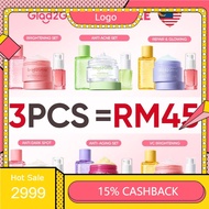 G-2-G  3 In 1 Skincare Set With Serum+Moisturizer+Toner Glowing Acne Repair Retinol Brightening