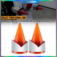 POP Motorcycle Turn Signal Lens Shell Signal Lens Cover Pair for Bike 883 1200XL