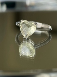 利比亞黃金隕石 S925銀戒指 香檳金 平衡協調全脈輪 天然無染色