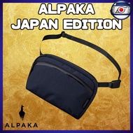 ALPAKA FLIGHT SLING 2L JAPAN EDITION Blue 2-Way Tech Pouch Axoflux