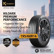 KILOARX 195/60R16 4PCS,  KILOARX 195/60R16 4 Unit Tayar Tahan Sepanjang Musim Tahan Haus & Tahan Lam