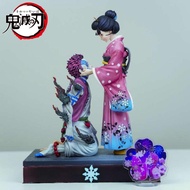 Demon Slayer: Kimetsu no Yaiba Hakuji Akaza Koyuki 27cm Action Figure Decoration