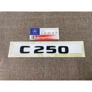 Letter c250 mercedes amm, car sticker c250 amm, logo c250 mercedes