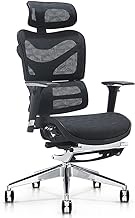 Ergonomic Office Chair, Breathable Mesh Computer Desk Chair with Adjustable Armrests and Headrest, Lumbar Support, Executive Chair with Tilt &amp; Lock Function */1618 (Color : Onecolor, Size : Yes)