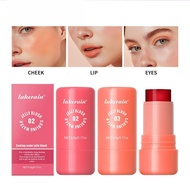 Jelly Blush Stick 3 In 1 Blush For Cheeks Lips Eyeshadow Moisturizing Contour Cream Long R7k5