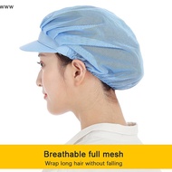 Chef Hat Dustproof Work Cooking Food Factory Cafeteria