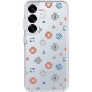 【預購】三星手機殼/Samsung Galaxy S25系列/經典花色/珊瑚紅藍