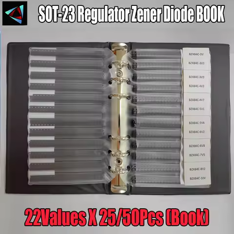 Book BZX84C18 BZX84-C18 SOT23 Regulator 18V Y6 Zener Diode Y6 BZX84C 3V0 3V3 3V6 3V9 4V3 5V1 6V2 7V5