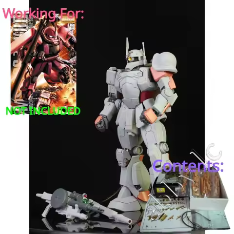 for MG 1/100 MS-06S Zaku II Char Ver. 2.0 UC Century Recast MS-05L Zaku I Sniper Type Resin Conversi