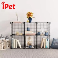 [HCM]Kệ Tủ Lắp Ghép Lưới Sắt Đa Năng ( TẶNG KÈM CHỐT ) - Combo 6 Ô - iPet Shop
