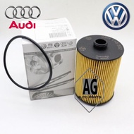 ( 100% ORIGINAL ) ENGINE OIL FILTER VW TOUAREG V6 3.6 CGRA 2012 PORSCHE CAYENNE ( 03H115562 )
