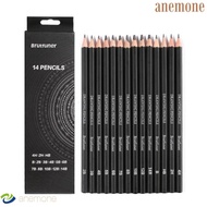 ANEMONE Sketch Pencil Set, Smooth Writing HB 2H 4H B 2B 3B Graphite Pencil, Journal 4B 5B 6B 7B 8B W