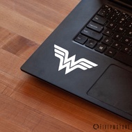 Stiker Wonder Woman Decal - sticker Laptop Wonder Woman Apple Macbook