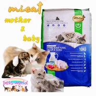 MI CAT MOTHER AND BABY CAT FOOD/MAKANAN KUCING IBU DAN ANAK KUCING 10KG