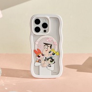 飛天小女警擁抱尤教授雲朵波波MagSafe iPhone手機殼