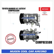 MGC ORIGINAL DENSO TOYOTA HARRIER ZSU60 2014 /ALTIS ZRE172 2014 6PK 6SES14C COMPRESSOR ( 7682 )