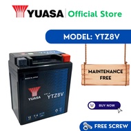 YTZ8V YTZ8 (REPLACEMENT YTX7L / YTX7L-BS ) YTZ8V GEL BATTERY R25 BENELLI RFS150i CBR250 VT250 KLX150