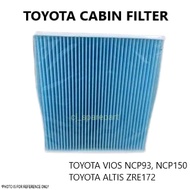 TOYOTA CABIN FILTER AIRCOND FILTER 87139-0N010 TOYOTA HIACE GRANDIA INNOVA ALTIS VIOS FORTUNER YARIS