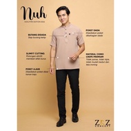 KURTA NUH-BAJU RAYA LELAKI-KURTA LELAKI-KURTA LENGAN PENDEK
