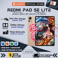 Redmi Pad SE Lite 16GB RAM+512GB ROM 5G LTE Dual SIM Card Wifi Tablet Android with Stylus Pen