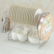 ST-🚢Kitchen Supplies Household Appliances Small Supplies Cold Dish Rack Tableware Drain Rack Storage Dish Rack