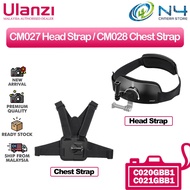 Ulanzi CM027 Head Strap Mount / CM028 Chest Strap for Gopro Insta360 DJI Action Cameras Mobile Phone