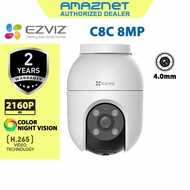 NEW Ezviz C8C 8MP 4K Pan/Tilt Security CCTV Camera Two Way Talk Color Night Vision Weatherproof Moti
