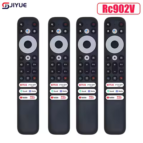Rc902V Fmr4 Remote Control Fit for Tcl Android Tv 65X925 50P725G 55C728 X925 75H720 40S330 32S330 43