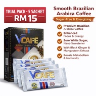 VOLTEN VCAFE Brazilian Arabica ☕ Trial Pack 5 Sachets | Original HQ | Ready Stock MY 🇲🇾