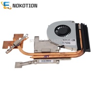 NOKOTION AT0HI009DA0 P5WE0 LA-6901P Radiator For Acer aspire 5750G 5755 For Gateway NV57H Laptop Cooling System Heatsink Fan