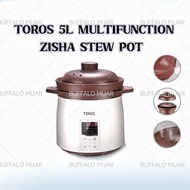 TTHUAN BUFFALO TOROS MULTIFUNCTION ZISHA POT STEW COOKER 5L | PRE-SET  |  1 YEAR WARRANTY  |  SLOW C