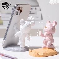 ❧✜ หมี ins ที่วางโทรศัพท์โต๊ะปรับมุมได้หลายมุมที่วางโทรศัพท์มือถือแท็บเล็ตสำหรับ Huawei / iPhone ไอแพด แท็บเล็ต แข็งแรงทน Digital Man