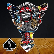 INNER FAIRING STICKER BABY BOSS ej cycle