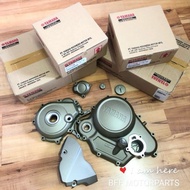 FZ150/Y15ZR/YSUKU CASING COVER ENGINE MATT GOLD 1 SET(100% ORIGINAL)HLY