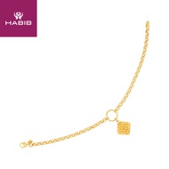 HABIB Oro Italia 916 Yellow Gold Bracelet GW42930523