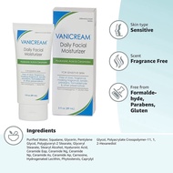 ✅พร้อมส่ง✅แท้ Vanicream Daily Facial Moisturizer เหมาะสำหรับผิวแพ้ง่าย เบาบาง ไม่อุดตัน 89ml