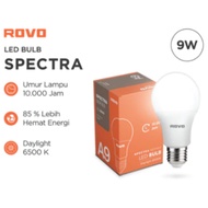 CAHAYA ROVO Spectra A9 LED Bulb - 9 Watt White Light || Rovo 9 watt LED lamp