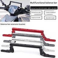 Universal Motorcycle Cross Bar Balance Bar Multi-angle Adjustment Mounting extension bracket Multi-P