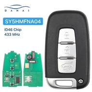 dahai Car key Remote Key 433Mhz ID46 Chip For Hyundai I30 I45 IX35 Veloster Santafe Tucson FCC ID: S