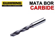Mata Bor 7.4 GUHRING Carbide Drill 7mm Matabor Besi Baja 7.4 mm