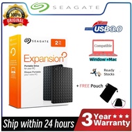SEAGATE External Hard Drive Expansion USB 3.0 HDD 1TB 2TB External Hard disk Portable 2.5" External 